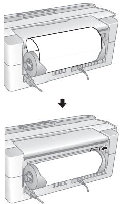 EPSON STYLUS  R2880 - Chargement du papier en rouleau - 6