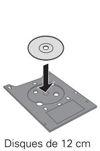 EPSON STYLUS  R2880 - Insertion d'un CD ou DVD - 4