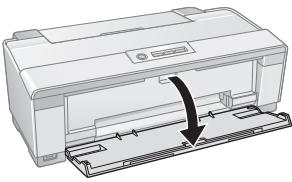 EPSON STYLUS  R2880 - Insertion d'un CD ou DVD - 1