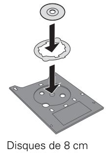 EPSON STYLUS  R2880 - Insertion d'un CD ou DVD - 5
