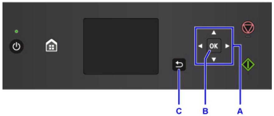 CANON TS5355 - Écran LCD et panneau de contrôle - 1