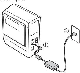 EPSON LW-600P - Préparation de l'alimentation électrique - 4