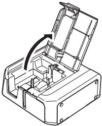EPSON LW-600P - Insertion de la cartouche de ruban dans l'imprimante - 2