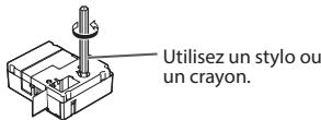 EPSON LW-600P - Insertion de la cartouche de ruban dans l'imprimante - 1
