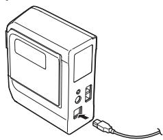 EPSON LW-600P - Connexion d'un ordinateur - 2