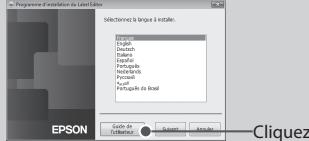 EPSON LW-600P - Vérification du contenu de l'emballage - 2