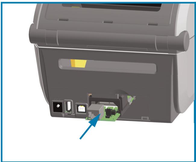 ZEBRA ZD621R - Installation du module Ethernet interne (LAN) - 1