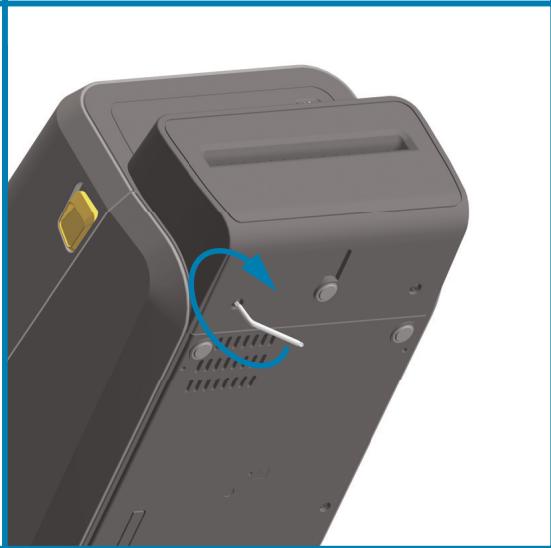 ZEBRA ZD621R - Installation de la trancheuse standard - 6