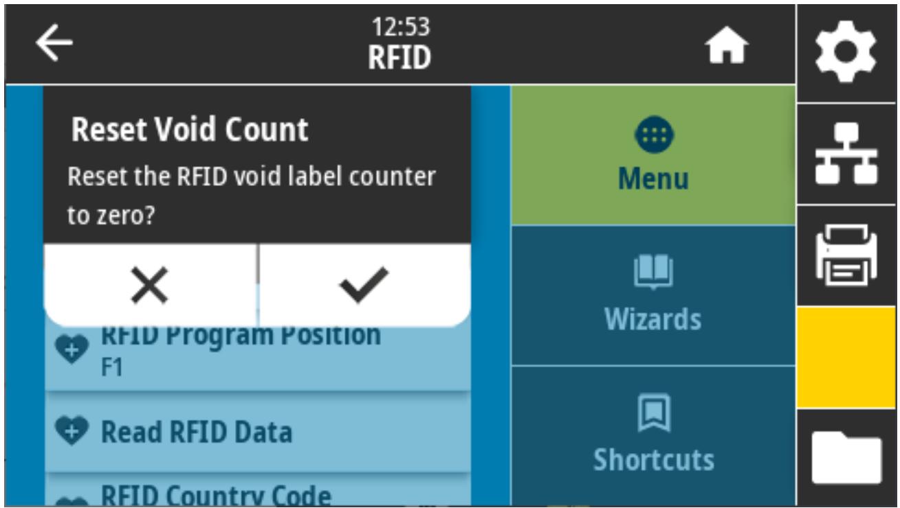 ZEBRA ZD621R - RFID > Compteur RFID nul - 1