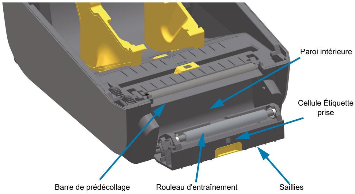 ZEBRA ZD621R - Nettoyage du distributeur d'étiquettes en option - 1
