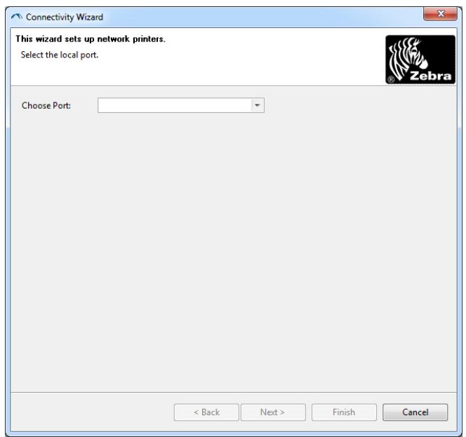 ZEBRA ZD621R - Pour utiliser l'Assistant de connectivité, procédez comme suit : - 1