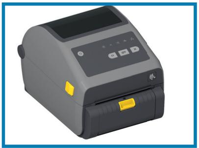 ZEBRA ZD621R - Utilisation de l'option de distributeur d'étiquettes - 1