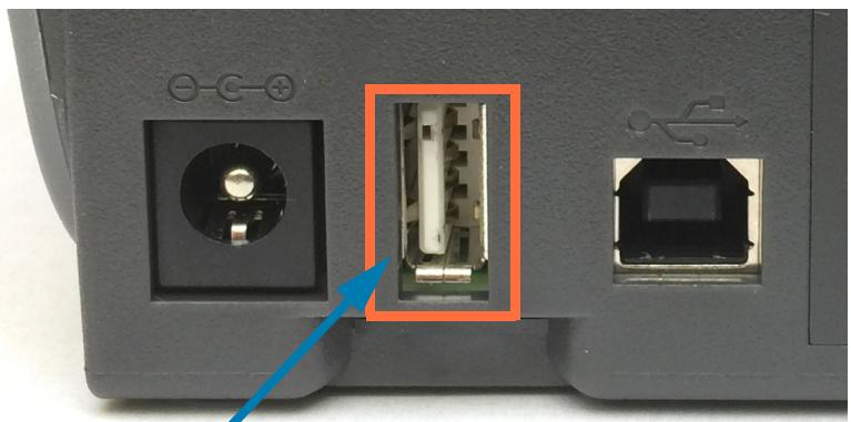 ZEBRA ZD621R - Utilisations du port hôte USB - 1
