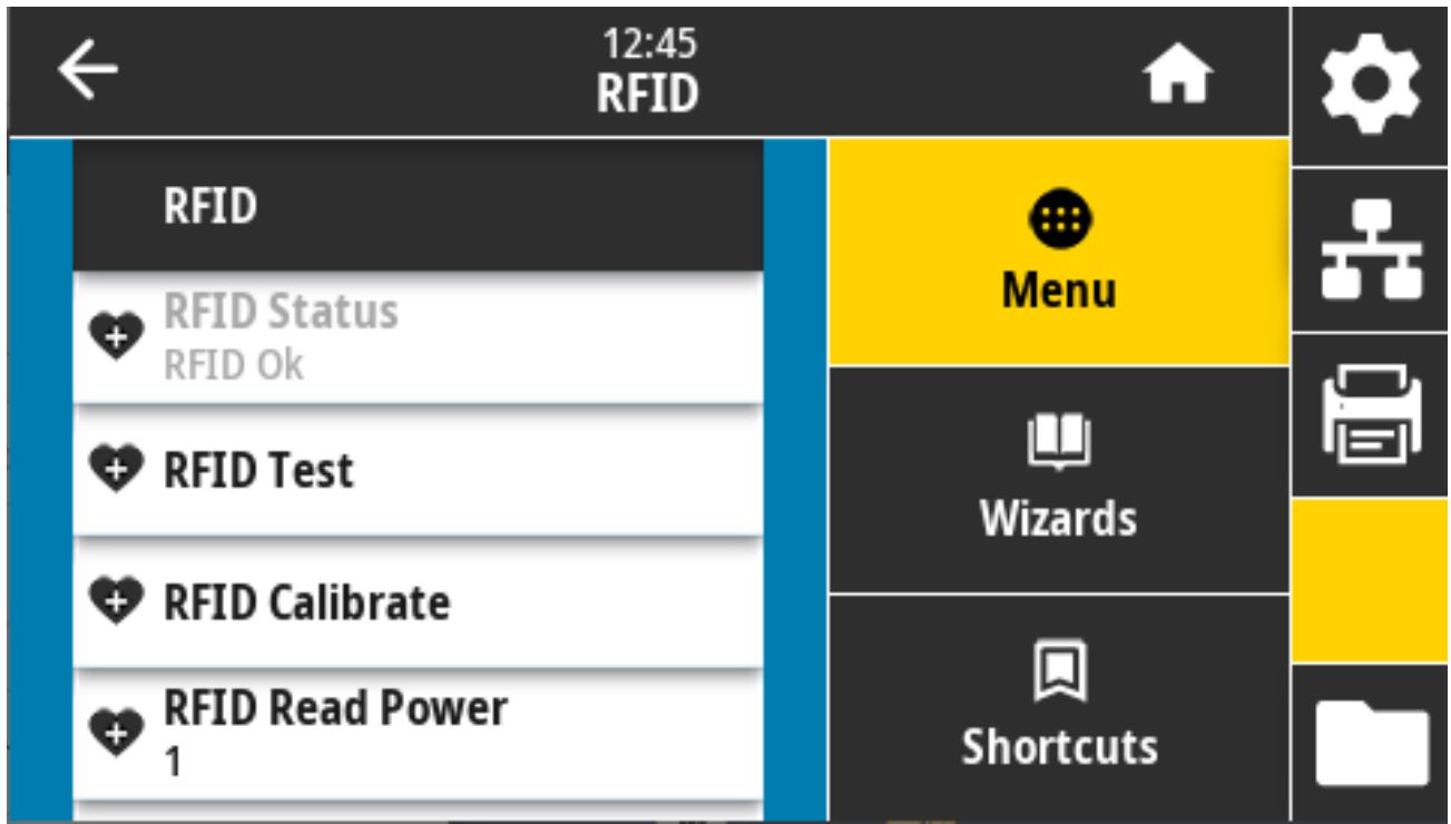 ZEBRA ZD621R - RFID > État RFID - 1