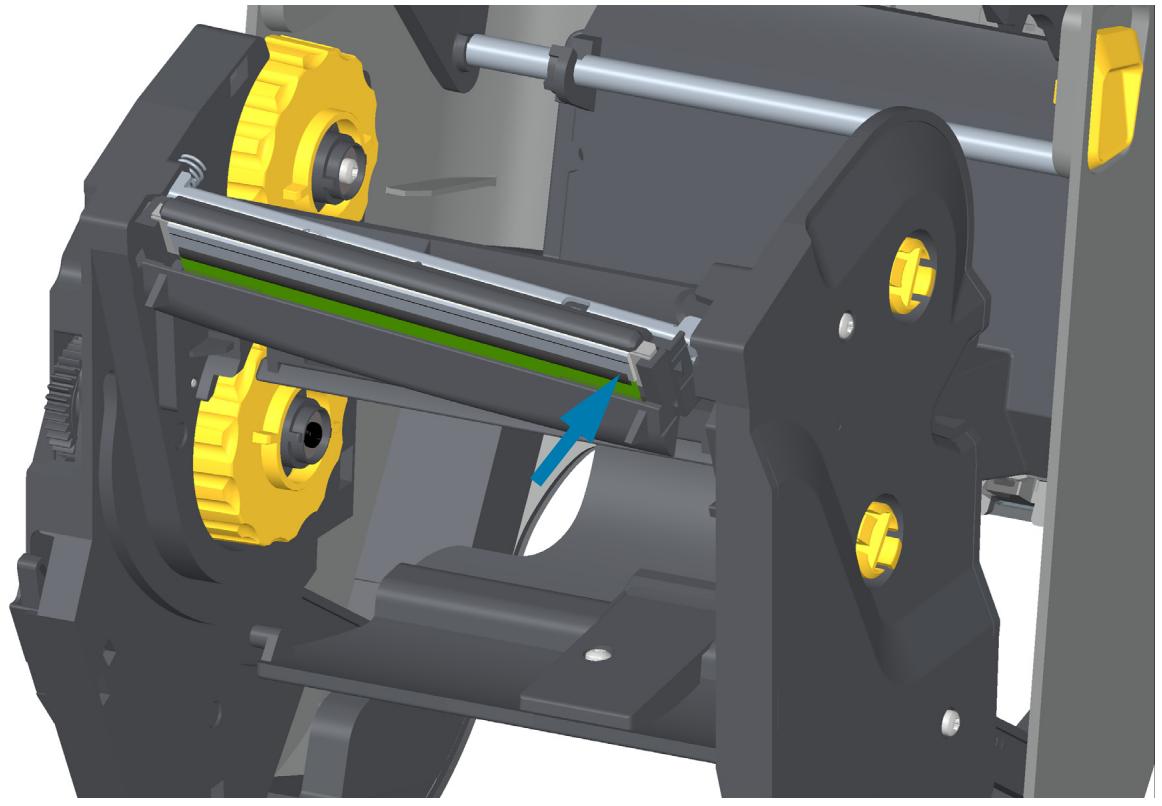 ZEBRA ZD621R - Remplacement de la tete d'impression - 4