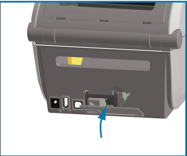 ZEBRA ZD621R - Installation du module Ethernet interne (LAN) - 2