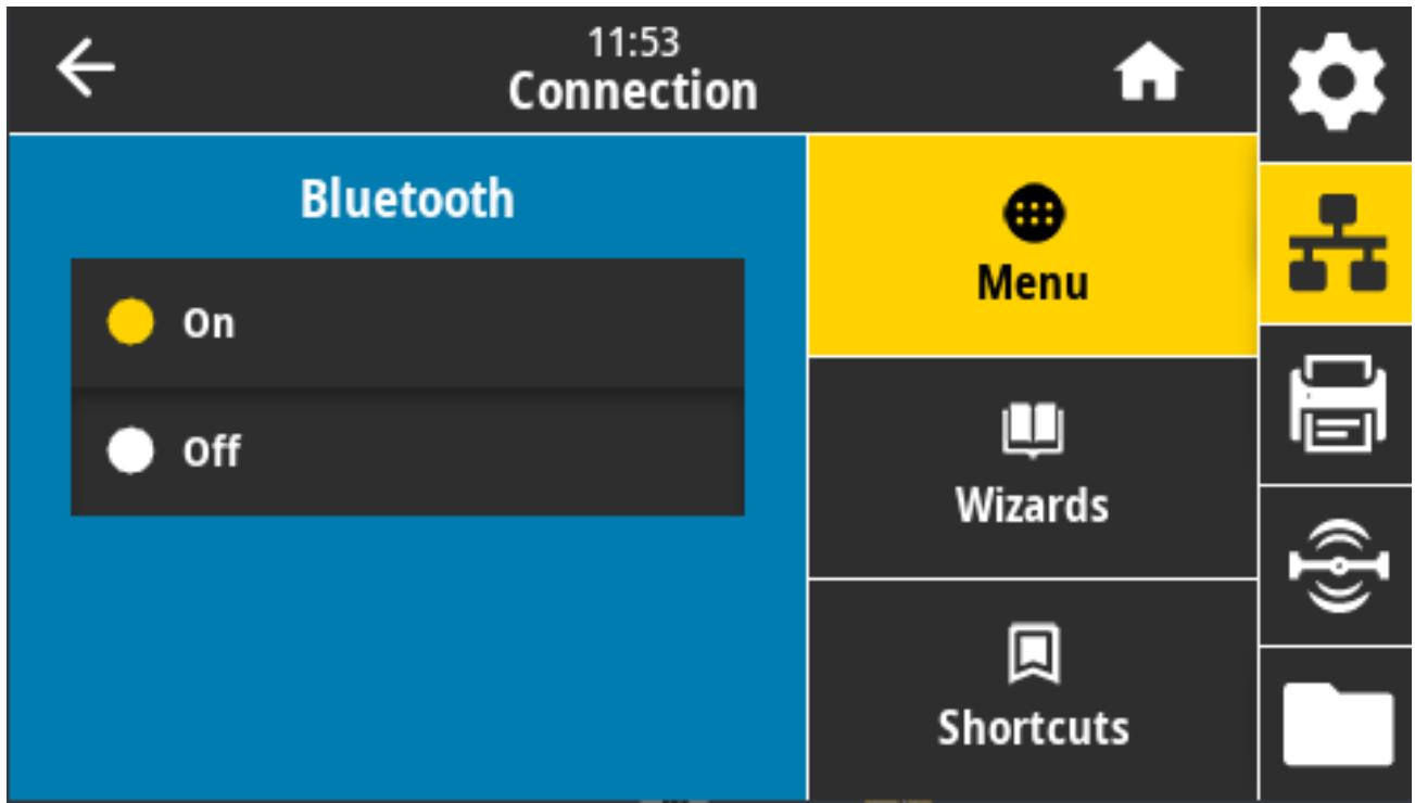 ZEBRA ZD621R - Connexion > Bluetooth > Bluetooth - 1