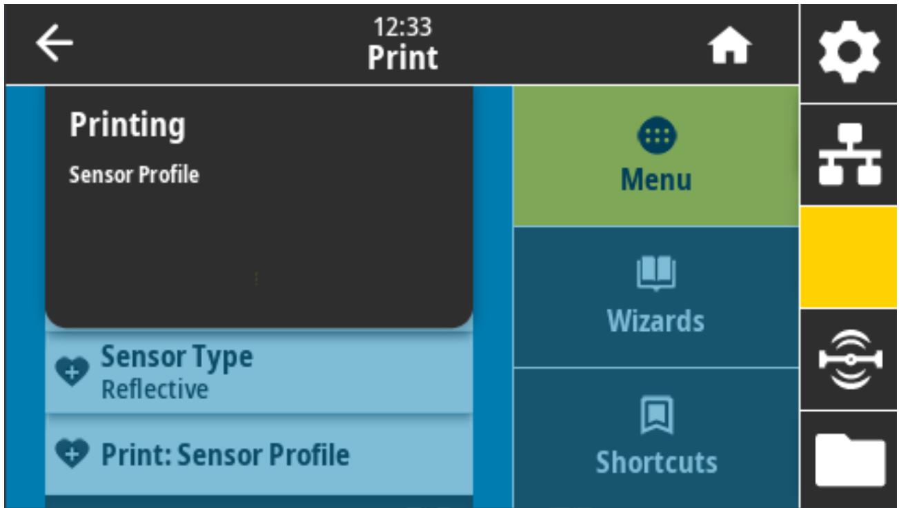 ZEBRA ZD621R - Imprimer > Cellules > Imprimer : Profil de cellule - 1