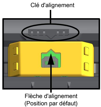 ZEBRA ZD621R - Réglage de la cellule mobile de détention de bande (espace) - 2