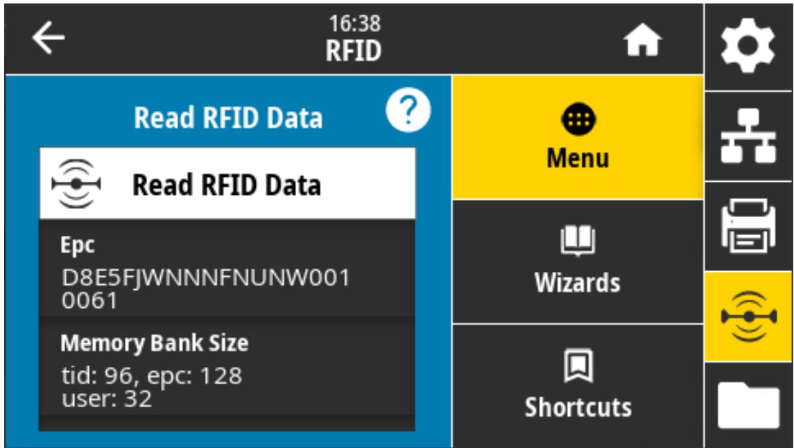 ZEBRA ZD621R - RFID > Lect. données RFID - 2