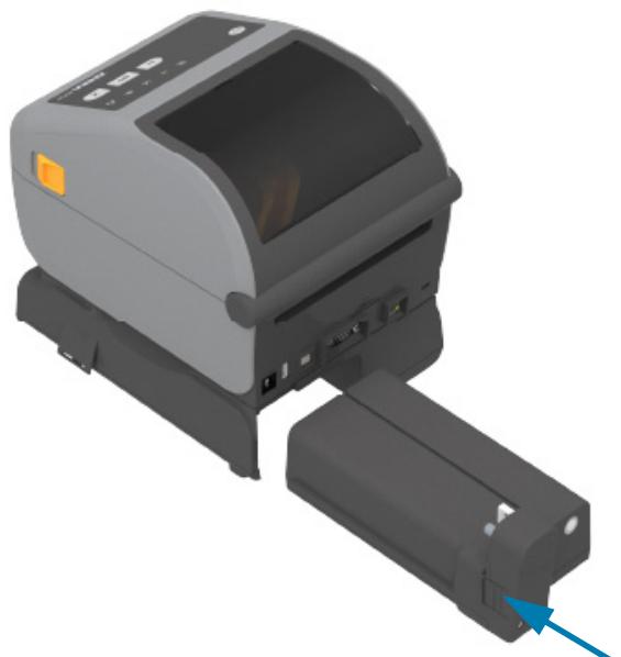 ZEBRA ZD621R - Socle de batterie rattaché et batterie - 3