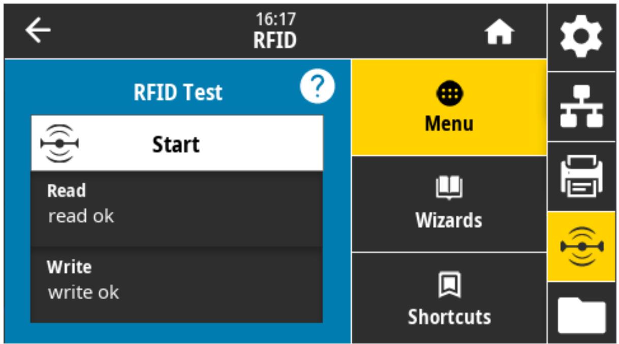 ZEBRA ZD621R - RFID > Test RFID - 2
