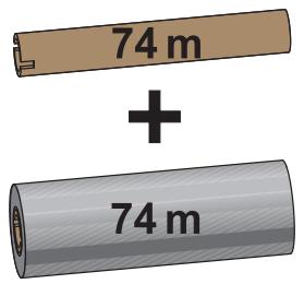 ZEBRA ZD621R - Chargement du rouleau de ruban à transfert thermique - 1