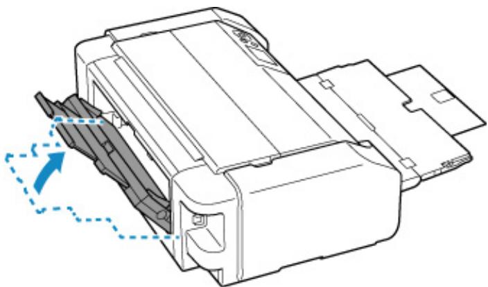 CANON PIXMA PRO-200 - Si le papier chargé dans le bac d'alimentation manuelle est coincé : - 3