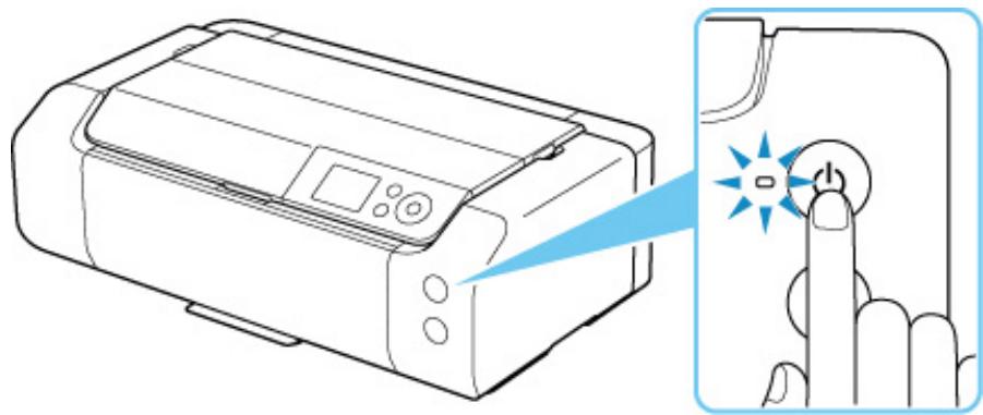 CANON PIXMA PRO-200 - Mise hors tension de l'imprimante - 1