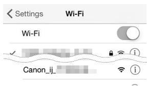 CANON TS 6050 - iOS - 3