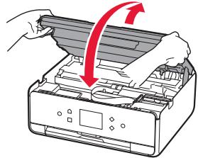 CANON TS 6050 - Fjern emballagen/Tænd printeren - 4