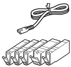 CANON TS 6050 - Meegeleverde artikelen controleren - 1