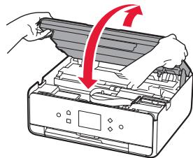 CANON TS 6050 - Rimozione del materiale di imballaggio/ Accensione della stampante - 4