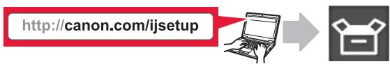 CANON TS 6050 - Accessing the Canon website - 1