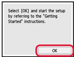 CANON TS 6050 - Removing Packing Materials/Turning on the Printer - 8