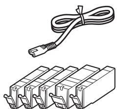 CANON TS 6050 - Kontroller medfølgendekomponenter - 1