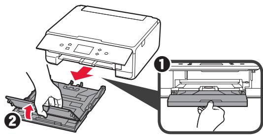 CANON TS 6050 - Paperin lisääminen / tulostuspään kohdistus - 3