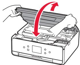 CANON TS 6050 - Remoción de los materiales de empaquetado y encendido de la impresora - 4