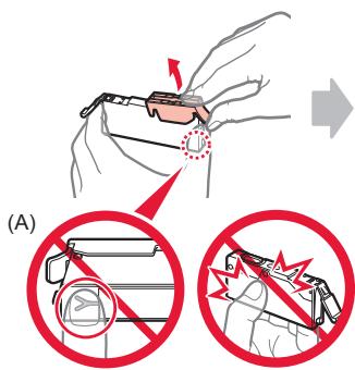 CANON TS 6050 - Removendo os materiais de embalagem/ligando a impressora - 13