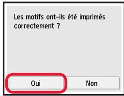 CANON TS 6050 - Chargement du papier / Alignment de la tête d'impression - 9