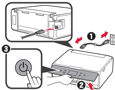 CANON TS 6050 - Aφαipεση uλικών συοκευασίας/ Evεργοποίηση του εKTUTWTŋ - 5