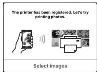 CANON TS 6050 - iOS - 2