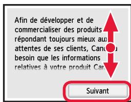 CANON TS 6050 - Retrait des matériaux d'emballage / Mise sous tension de l'imprimante - 7