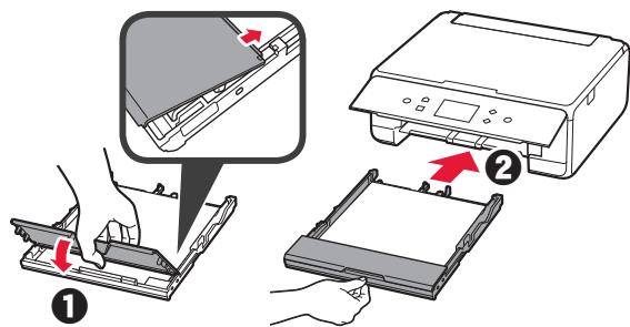 CANON TS 6050 - Papierplaatsen / de printkop uitlijnen - 6