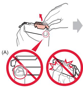 CANON TS 6050 - Instalación del deposito de tinta - 5