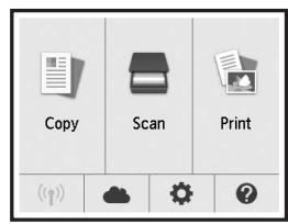 CANON TS 6050 - Hvis følgende skærmbillede vises, skal du fortsette til æste side. - 2