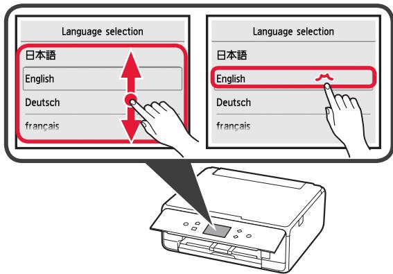 CANON TS 6050 - Removing Packing Materials/Turning on the Printer - 6