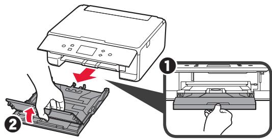 CANON TS 6050 - Legge inn papir/justere skrivehedet - 1
