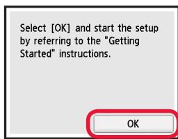 CANON TS 6050 - Removendo os materiais de embalagem/ligando a impressora - 8