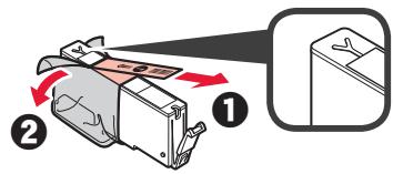 CANON TS 6050 - Installing the Ink Tank - 4